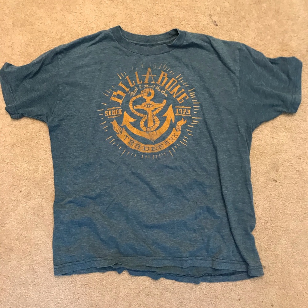 A blue shirt